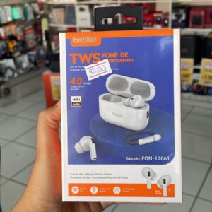 Fone Sem Fio Tws Estéreo Bluetooth Basike