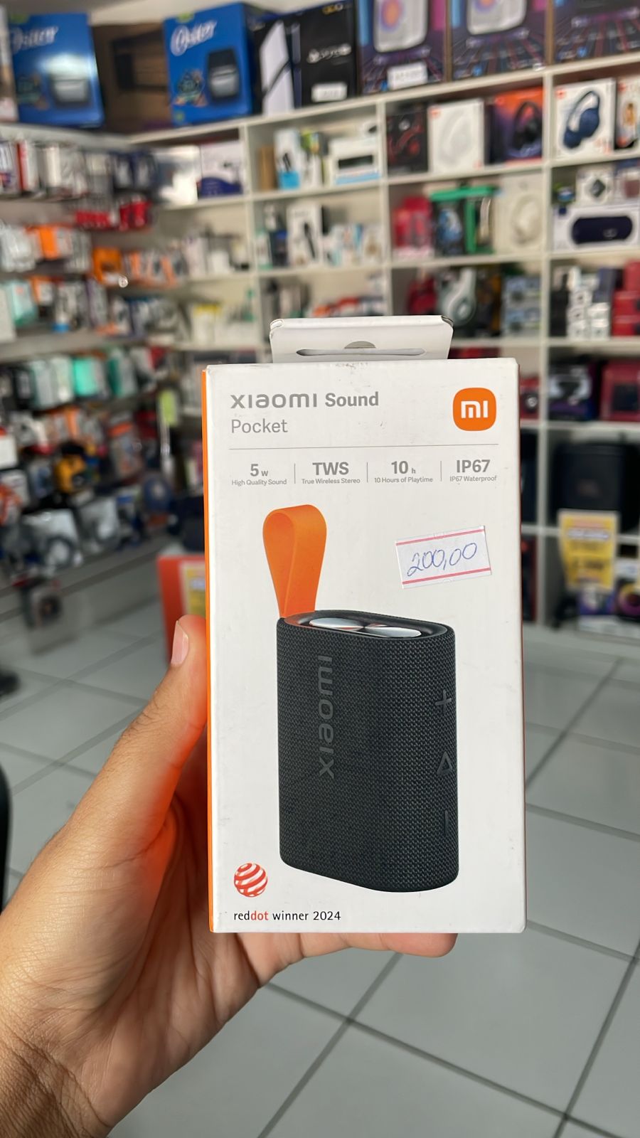 Caixa De Som Xiaomi - Sound Pocket Mdz-37-db