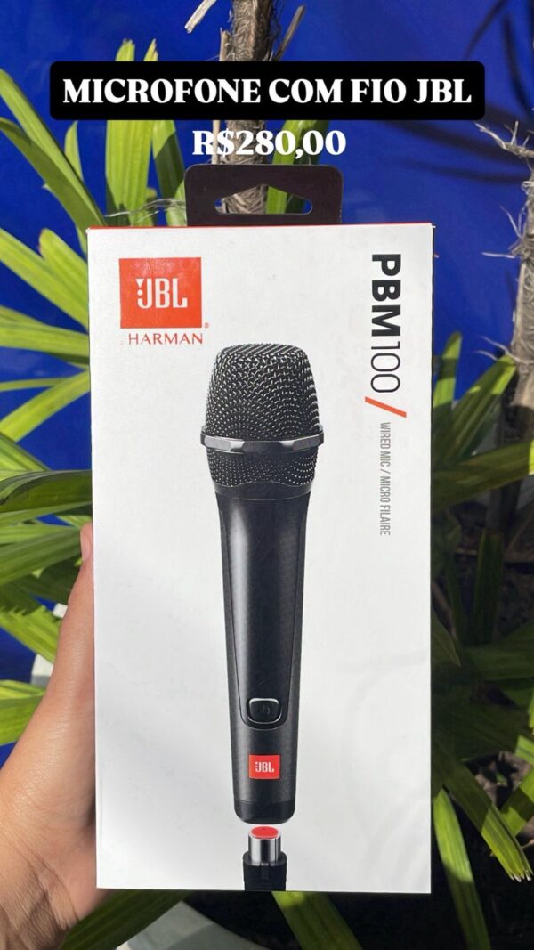 Microfone com fio JBL